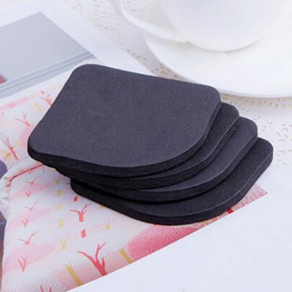 Milisten 16Pcs Black Anti Vibration Pads Environmental Protection Material Shock Absorbing Mat