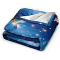 thumbnail image 2 of Tropical Hummingbird Flowers Butterflies Throw Blanket Ultra Soft Warm All Season Decorative Fleece Blankets for Bed Chair Car Sofa Couch Bedroom 80"X60", 2 of 6
