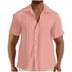 thumbnail image 1 of pstuiky camisetas para hombre, Camisa deportiva de color liso para hombre con solapa, manga corta, top/camisa con solapa ropa de hombre m, 1 of 5