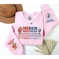 thumbnail image 2 of Miser Brothers Heating And Cooling Sweatshirt, Miser Brothers Too Much , Heat And Snow Sweatshirt - Sizes S-5XL ,Art Print JSC, 2 of 5