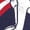 NAVY, variant on Instant Message - Baseball Player American Flag - Toddler & Youth Long Sleeve  T-Shirt