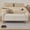 54" Beige Ottoman, variant on 65.7" Large Ottoman with Wood Legs and Rolled Arm,Minimalist Style,Storage Bench with Hidden Storage,Suitable for,Bedroom,Living Room,Griege