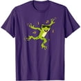 thumbnail image 1 of Funny Cute Green Dancing Frog Toad Cartoon for Women Men T-Shirt, 1 of 1