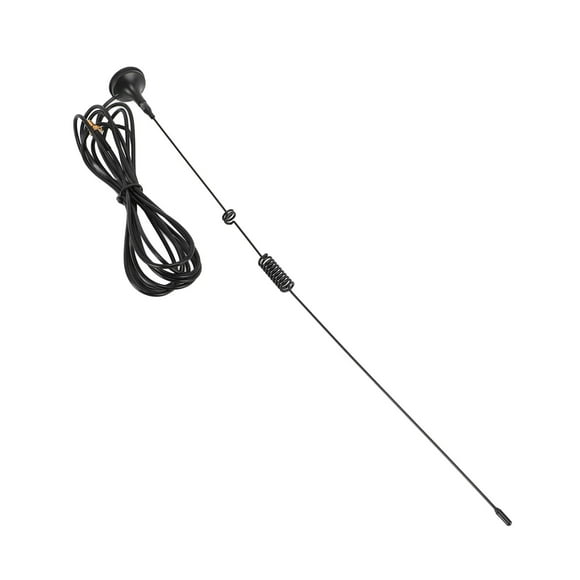 Magnet Mount Car Radio Aerial, Vehicle Mobile Radio Aerial 9.84ft Cable VHF UHF 144/430MHz Wider Reception Range for CB Handheld Portable Radio