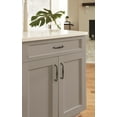 thumbnail image 3 of Amerock Granby 5-1/16 inch Center-to-Center Matte Black Cabinet Pull, 25 Pack, 3 of 5