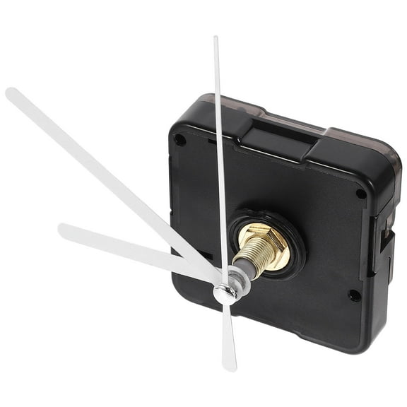 NICEXMAS Clock Hands Replacement Parts Silent Quartz Clock Mechanism Black 1 Set 2.0In
