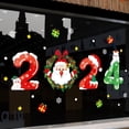 thumbnail image 2 of Pegatina de Feliz Navidad para ventana, calcomanía de Papá Noel, copo de nieve, alce, decoración de pared para el hogar, regalo de Año cercano, 2024, 2 of 4