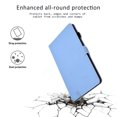thumbnail image 3 of Allytech Galaxy Tab A8 10.5" Case X200, Premium PU Leather Flip Folio Smart Cover Auto Sleep Wake Full Protection Kickstand Shockproof Case Cover for Samsung Galaxy Tab A8 10.5" X200 X205 - Blue, 3 of 6