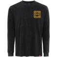 thumbnail image 2 of Men's Sportiqe Black Los Angeles Lakers Bono Long Sleeve T-Shirt, 2 of 3