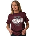 thumbnail image 3 of Mississippi MS Pride Gameday Spirit Men's Graphic T Shirt Tees Brisco Brands 4X, 3 of 6