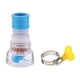 thumbnail image 5 of Matsuzay Grifo ajustable Aireador Cabezal de ducha Giratorio de 360 grados Anti-salpicaduras Grifo de agua Boquilla difusora 1 capa Type2 NO2, 5 of 6