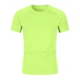 thumbnail image 4 of Gubotare Toddler Boy Short Sleeve Shirts Toddler Boys Clothes Toddler Boys Girls Short Sleeve Summer Casual Solid Tops Holiday Shirts T Shirt,Mint Green 4-5 Years, 4 of 7
