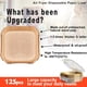 thumbnail image 2 of Revestimientos cuadrados para freidoras de aire, papel pergamino desechable impermeable de 9 pulgadas para freidoras de aire de 6 a 10 cuartos de galón, material antiadherente de calidad alimentaria, 2 of 5