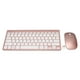thumbnail image 2 of Combo de Teclado y Mouse Teclado Inalámbrico de 78 Teclas 24G con Botón de Silencio Recubrimiento UV Cómodo Ergonómico Ultrafino Teclado con Teclas Grabadas con Mouse, 2 of 8