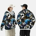 thumbnail image 4 of Fotbe Football Chaqueta con Protección Solar UPF 50+ para Hombre y Mujer, Camisa con Capucha y Bolsillos-Medium, 4 of 7