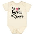 thumbnail image 3 of Inktastic My 1st Lacrosse Season Girls Baby Bodysuit, 3 of 5