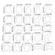thumbnail image 2 of Galletas de Navidad Molde de bricolaje de acero inoxidable Galletas de vacaciones Molde de grabación en relieve Panadería Herramienta para hornear Sugarcraft Sello Suministros de cocina 25 piezas Kearding HA008944-02, 2 of 6