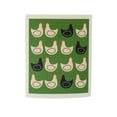 thumbnail image 1 of Kitchen Cleaning Cloth Bowls Washing Towel Dishes Wash Rag Kitchens Tools Household Absorbent Dish Cloths with Lovely Patterns Chicken, 1 of 6