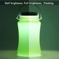 thumbnail image 2 of JOYWA Universal Solar Lantern LED Silicone Lantern Rechargeable With The Solar Panel Or USB Cable For Outdoor Walking, 2 of 8