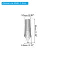 thumbnail image 2 of Unique Bargains 1.5mm Line Width Fountain Pen Nib Replacement 304 Stainless Steel for Drawing Writing 10 Pcs, 2 of 5