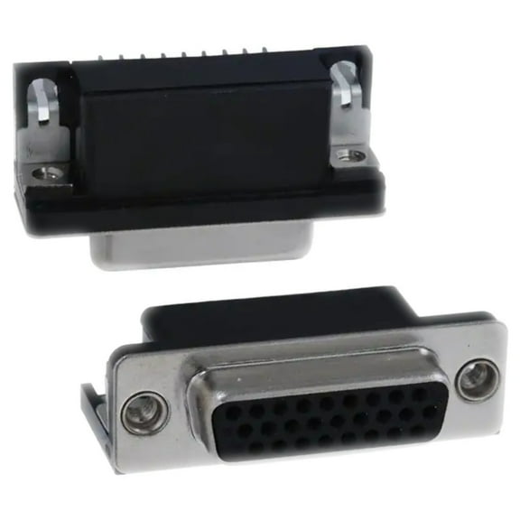 748481-5 Connector 26 Position D-Sub, High Density Receptacle Female Sockets