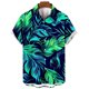 thumbnail image 3 of Camisas de Manga Larga para Hombres Impresión Botón Cuello de Vuelta Blusa Casual, Hombre de Manga Corta Botón Abajo Camisas, 3 of 3