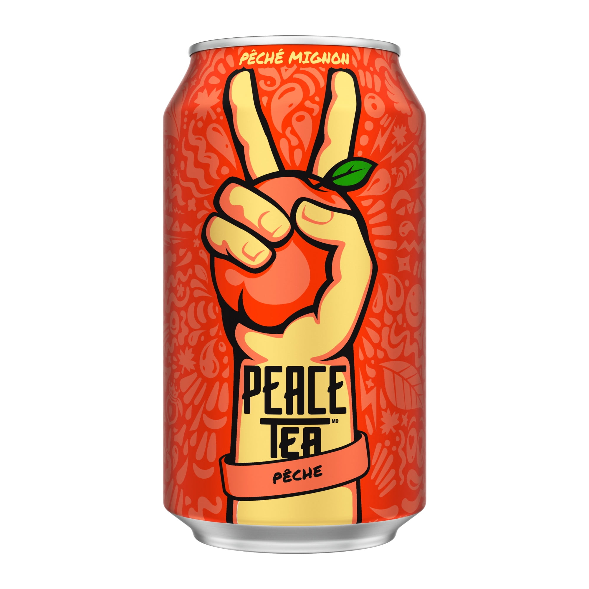 Peace Tea Peach Party Cans, 341 mL, 12 Pack, 12 x 341 mL