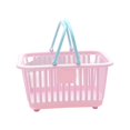 thumbnail image 1 of Mini Desktop Storage Basket with Ergonomic Handle - Stackable Organizer for Stationery, Cosmetics & Toiletries, 1 of 6