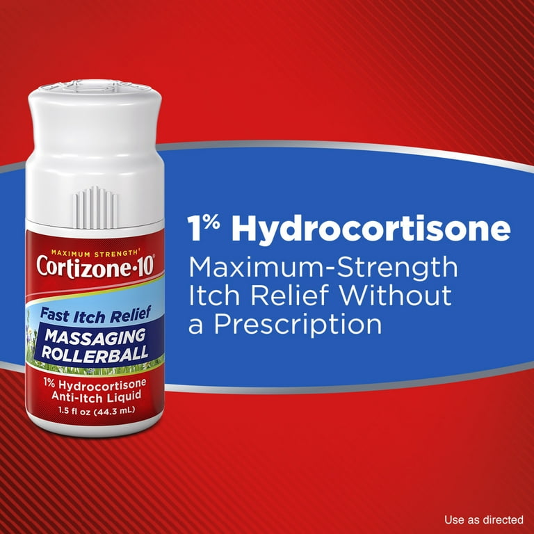 3 pack) Cortizone-10 Maximum Strength Itch Relief Massaging