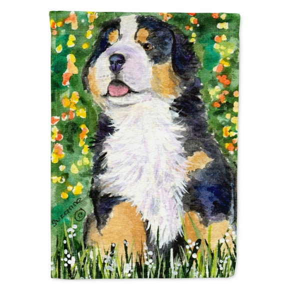 Caroline's Treasures SS8955-FLAG-PARENT Bernese Mountain Dog Flag, , multicolor