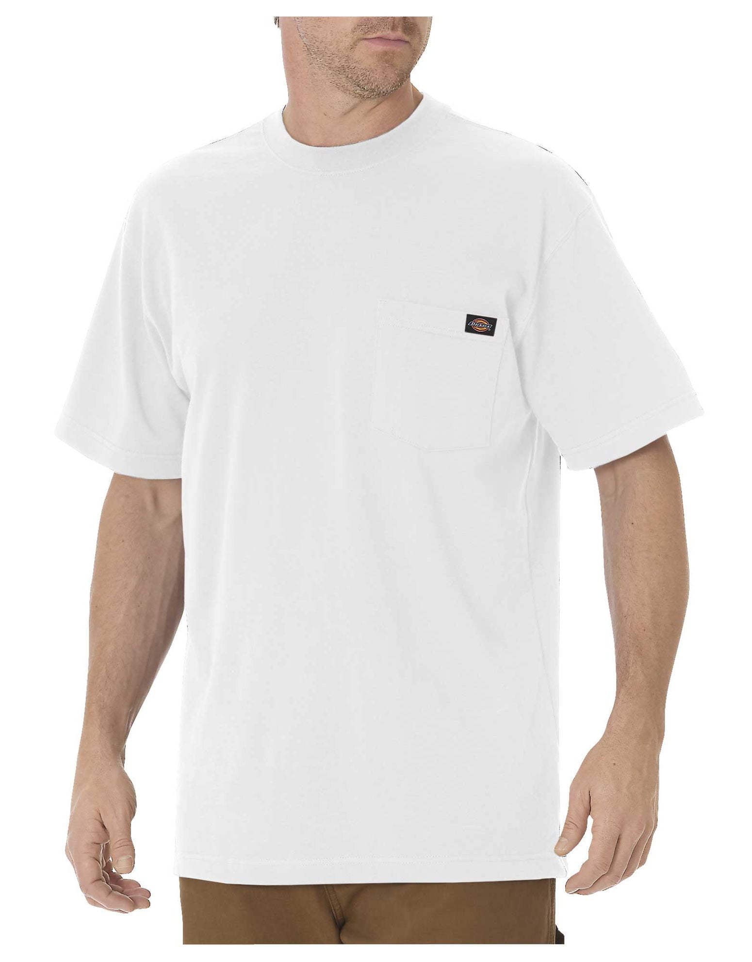 Dickies Mens Short Sleeve Pocket T-Shirt, 6X, White | Walmart Canada