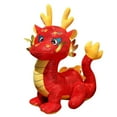 thumbnail image 4 of Dragón chino de peluche, muñeco de dragón, novedoso y cómodo juguete de peluche de dragón para cafetería, regalo de cumpleaños, decoración de fiesta 30 centimetros, 4 of 8