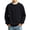 #A01-Black, variant on Boys Sweatshirts Size 10-12 Crewneck Long Sleeve Kids Pullover Casual Solid Basic Shirt