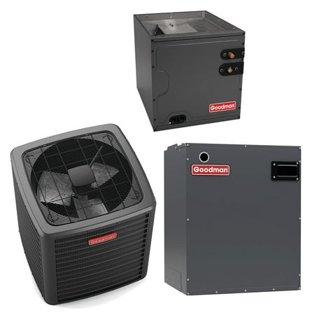 

Goodman 1.5 Ton 15 SEER2 Air Conditioning Horizontal System (1200 CFM) - GSXN401810 - CHPTA2426B4 - MBVC1201AA-1