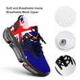 thumbnail image 4 of Vertical Flag of Australia Walking Shoes for Men Woman Lightweight Tennis Fashion Elastic Sports Shoes Cushion Basketball Shoes, 4 of 7