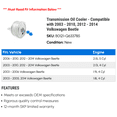 thumbnail image 2 of Transmission Cooler - Compatible with 2003 - 2010, 2012 - 2014 Volkswagen Beetle 2004 2005 2006 2007 2008 2009 2013, 2 of 2