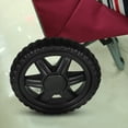thumbnail image 4 of Miangastore 2 Pcs Roues en Caoutchouc pour Remplacement de Chariot d'Achats, Roues de Remplacement pour Chariot Utilitaire, Accessoires de Chariot Roulant, Roulettes à Plaque Robustes, 4 of 8