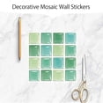thumbnail image 3 of 30 Pieces Peel and Stick Self Adhesive Bathroom Wall Tiles Mosaic Tile Decal10x10cm, 3 of 5