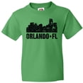 thumbnail image 3 of Inktastic Orlando Skyline with Grunge Youth T-Shirt, 3 of 5