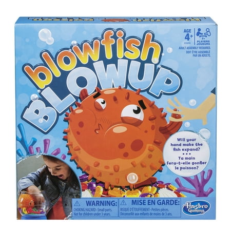 Blowfish Blowup Game, 2 or More Players, for Ages 4 and Up