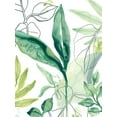 thumbnail image 2 of Vess, June Erica 15x18 Gold Ornate Wood Framed with Double Matting Museum Art Print Titled - Tropical Palm Chorus IV, 2 of 4