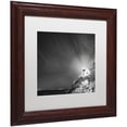 thumbnail image 2 of Trademark Fine Art "Bass Harbor Sky" Canvas Art by Moises Levy White Matte, Wood Frame, 2 of 2