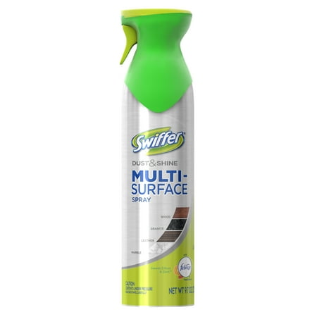 Swiffer Dust & Shine Multi-Surface Furniture Polish, Citrus & Light Scent 9.7 oz