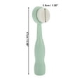 thumbnail image 4 of Unique Bargains 1 Pc Soft Plastic Nano Fiber Hair Cleansing Brush Long Handle Green 6.69"x1.26", 4 of 4