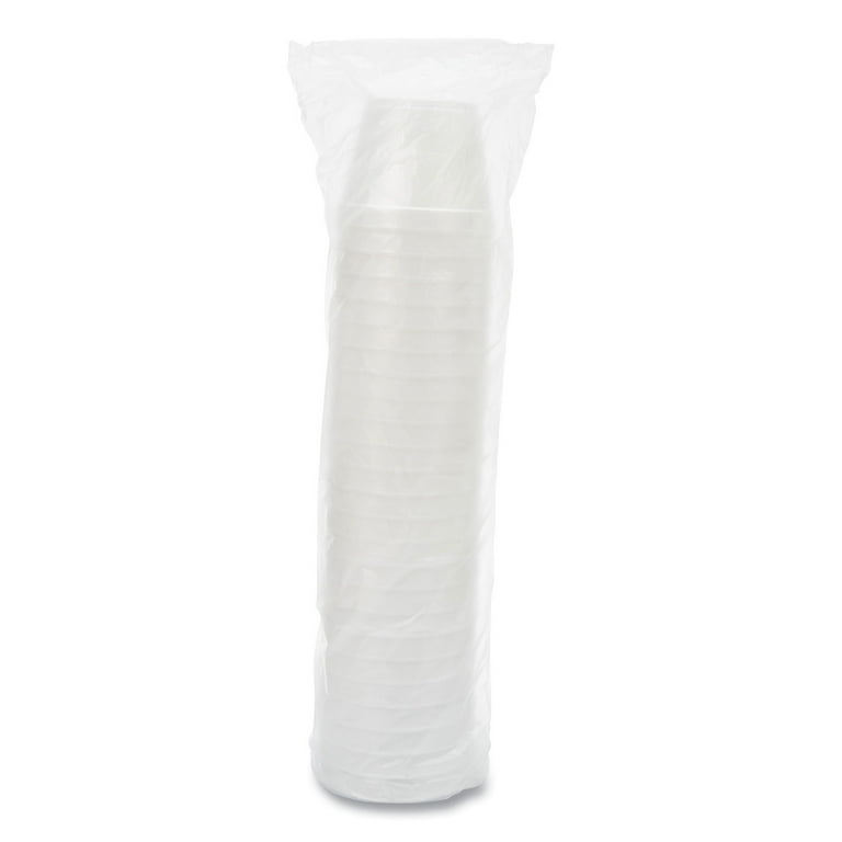Foam Containers, 24 oz, White, 25/Bag, 20 Bags/Carton Foam Containers, 24 oz, White, 25/Bag, 20 Bags/Carton