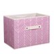 thumbnail image 3 of Injueey Cesta de almacenamiento para el hogar, caja de tela con asa lateral, soporte de clasificación, herramientas de organización plegables Almacenamiento y organización del hogar Rosado, 3 of 6