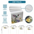 thumbnail image 7 of Table Runner Spring Flowers Table Decoration for Kitchen Dinning Butterfly Bird Table Decoration for Indoor Outdoor Party Wedding Decor 13x72 Inch, 7 of 7