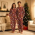 thumbnail image 6 of KICILVS Family Christmas Pajamas Matching Sets Holiday Xmas PJs Festive Sleepwear Soft Comfy Set for Whole Family, 6 of 8