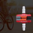 thumbnail image 4 of PENGXIANG 2Pc Traction Linéaire avant et Freins pour Vélo de Montagne Rouge 56x28x10mm, 4 of 8