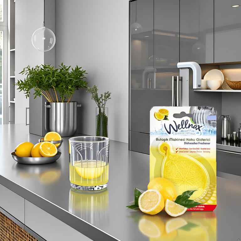 優越館 VITAL CARE WASH バイタルケアウォッシュ 3本セット Wellnax Dishwasher Cleaner, Lemon Gel, Odor Remover, 60 Wash